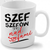 Kubek śmieszny prezent dla Szefa z napisem SZEF SZEFÓW 800 ml